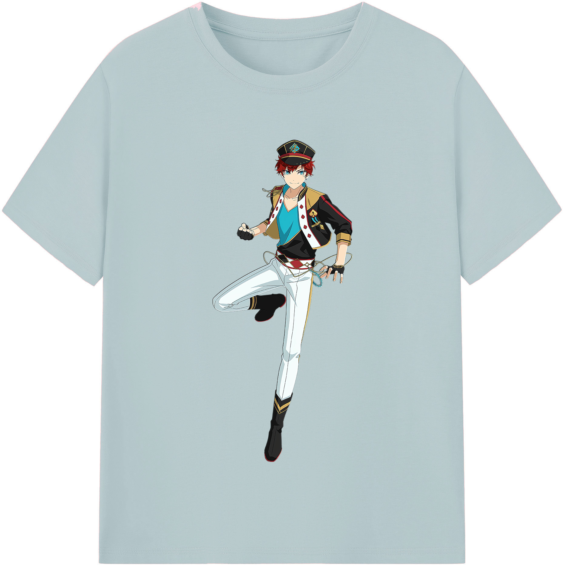 （画像用） あんさんぶるスターズ! Ensemble Stars 綿100％半袖Tシャツ（フロントプリント）